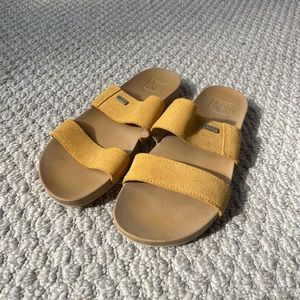 Reef Yellow Sandals